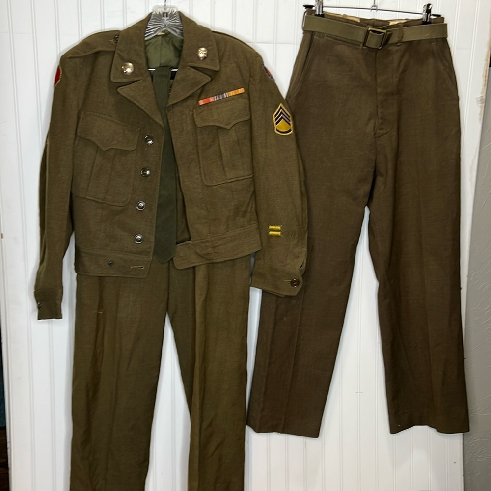 Warsaw Brothers WWII US Military Uniform Size 34 Regular